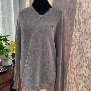 Izod Charcoal V-Neck Sweater